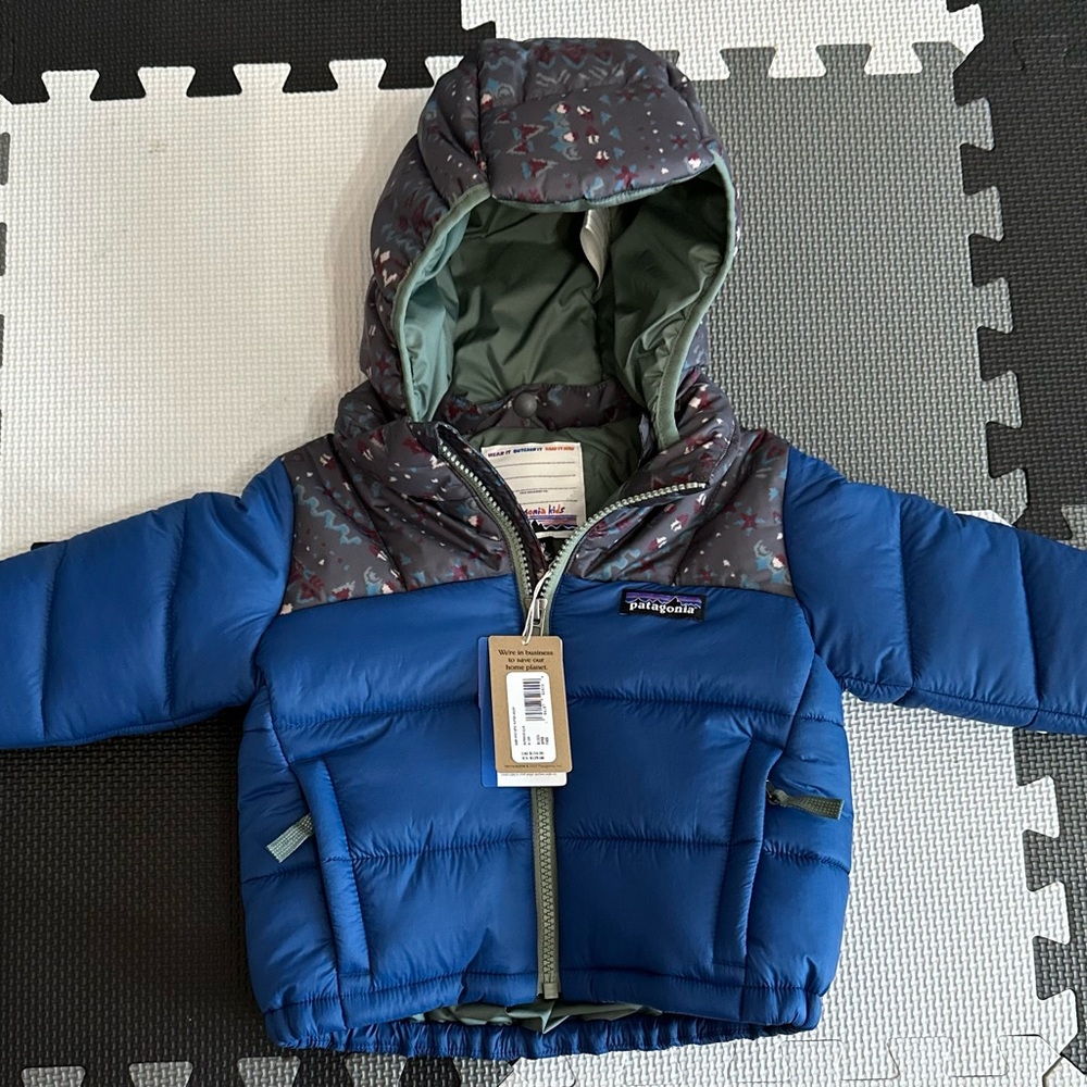 BNWT Patagonia baby puffer jacket size 6-12 months